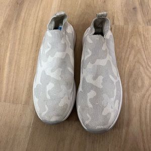 White camo Juicy Couture Slip on sneakers